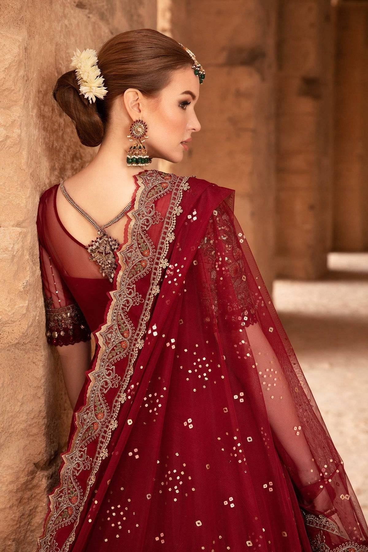 Maria B | Voyage a' Luxe Lawn | D-2403-B - Pakistani Designer Dress - by Maria B | Type: Luxury - 100% Original at Saira Sultan