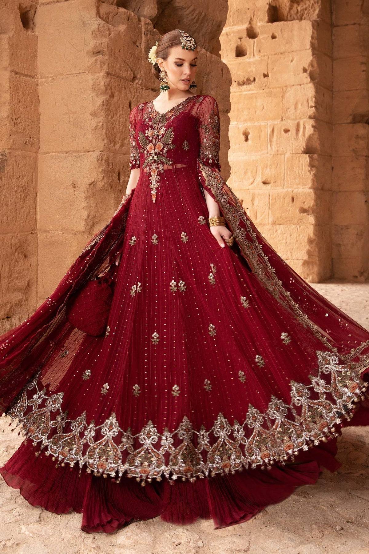 Maria B | Voyage a' Luxe Lawn | D-2403-B - Pakistani Designer Dress - by Maria B | Type: Luxury - 100% Original at Saira Sultan