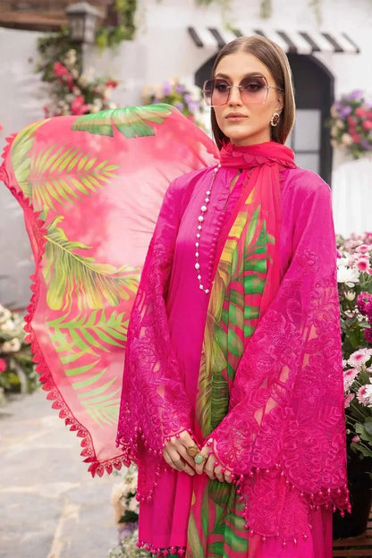 Maria B | M Prints Spring 24 | MPT-2101-B - Pakistani Designer Dress - by Maria B | Type: Luxury - 100% Original at Saira Sultan