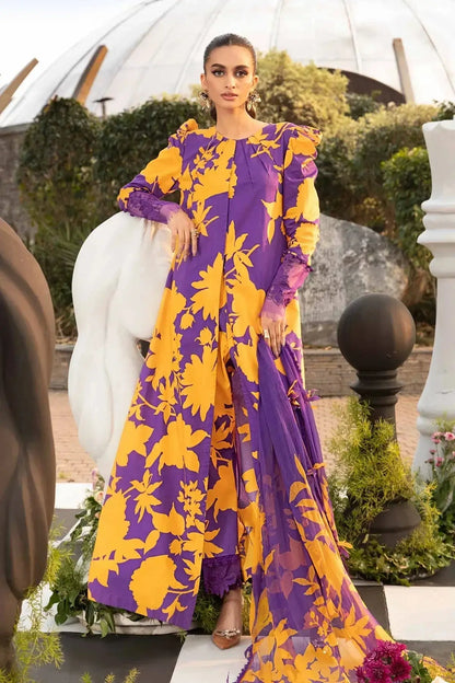 Maria B | M Prints Spring 24 | MPT-2111-A - Pakistani Designer Dress - by Maria B | Type: Luxury - 100% Original at Saira Sultan