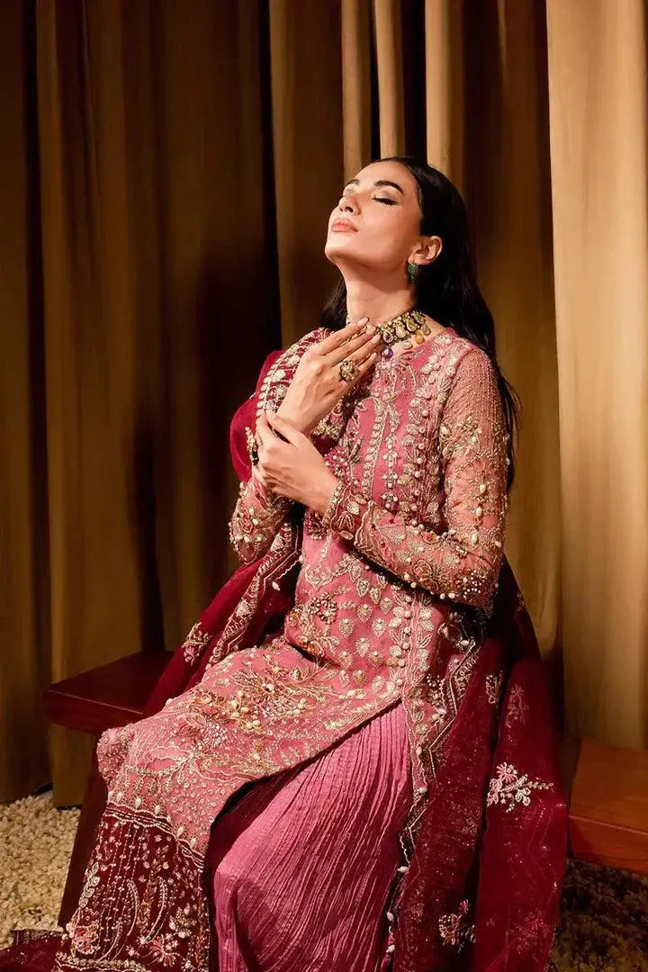 Maria Osama Khan | Dastaan Festive Formals 23 | Zari - Pakistani Designer Dress - by Maria Osama Khan | Type: Bridal - 100% Original at Saira Sultan