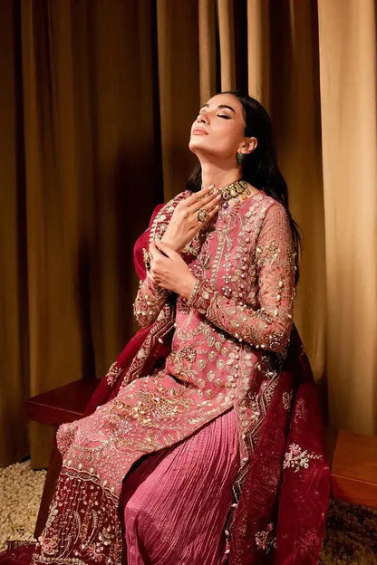Maria Osama Khan | Dastaan Festive Formals 23 | Zari - Pakistani Designer Dress - by Maria Osama Khan | Type: Bridal - 100% Original at Saira Sultan