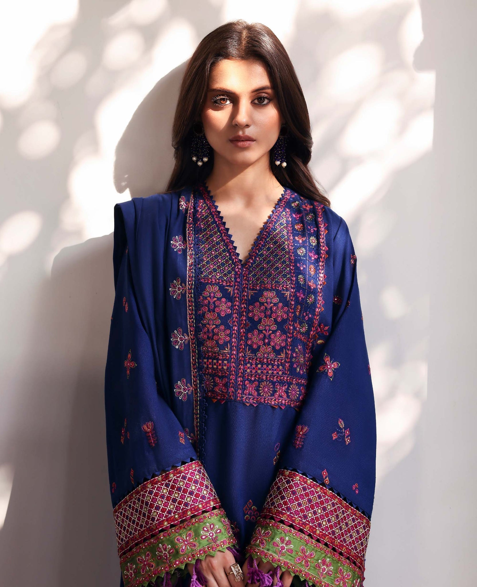 Republic Womenswear | Amaris Luxury Shawl 25 |Maris by Republic Womenswear - Designer Dress  - Type : Ladies Clothes - Available at Saira Sultan - 100% Original 