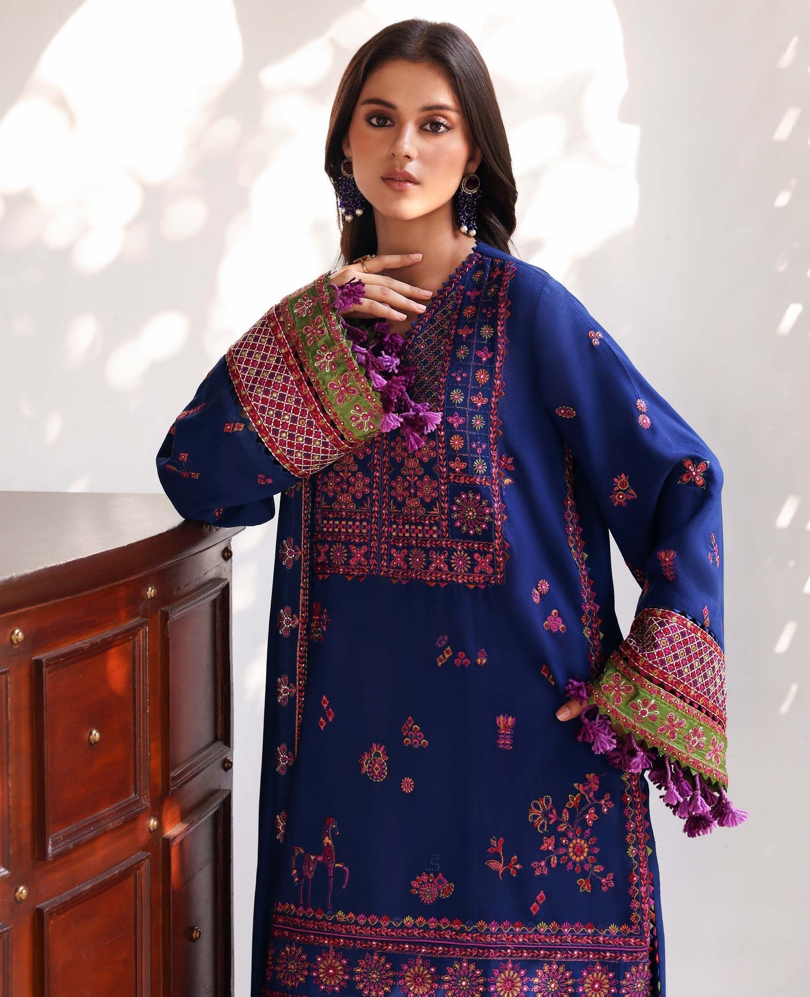 Republic Womenswear | Amaris Luxury Shawl 25 |Maris by Republic Womenswear - Designer Dress  - Type : Ladies Clothes - Available at Saira Sultan - 100% Original 