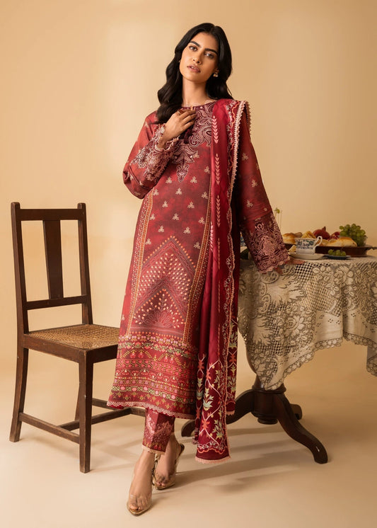 Nureh | Shades of Winter | TAHLIA (AZ-09) - Pakistani Designer Dress - by Nureh | Type: Ladies Clothes - 100% Original at Saira Sultan