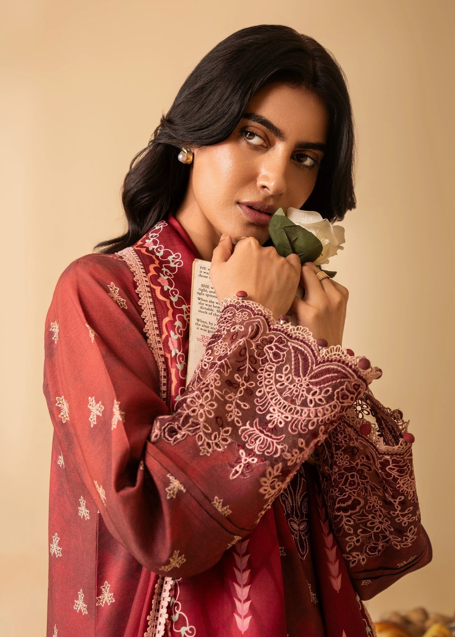 Nureh | Shades of Winter | TAHLIA (AZ-09) - Pakistani Designer Dress - by Nureh | Type: Ladies Clothes - 100% Original at Saira Sultan