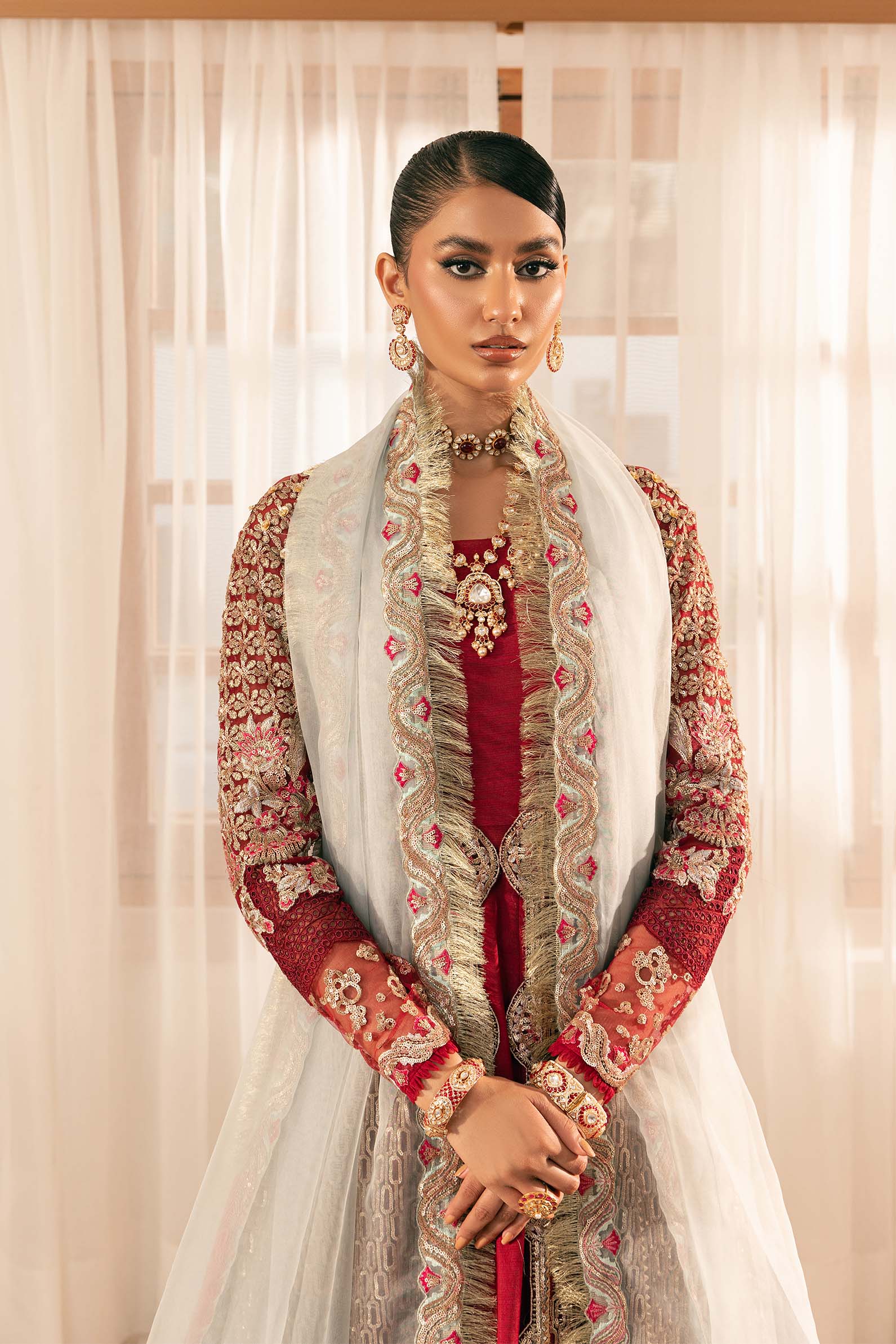Maryam Hussain | Marwa Luxury Formals 24 | Raag - Pakistani Designer Dress - by Maryam Hussain | Type: Ladies Clothes - 100% Original at Saira Sultan