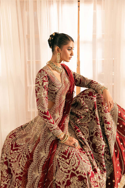 Maryam Hussain | Marwa Luxury Formals 24 | Moorni - Pakistani Designer Dress - by Maryam Hussain | Type: Ladies Clothes - 100% Original at Saira Sultan