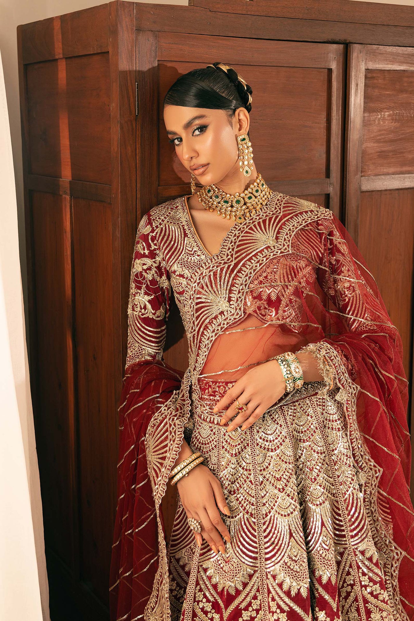 Maryam Hussain | Marwa Luxury Formals 24 | Moorni - Pakistani Designer Dress - by Maryam Hussain | Type: Ladies Clothes - 100% Original at Saira Sultan