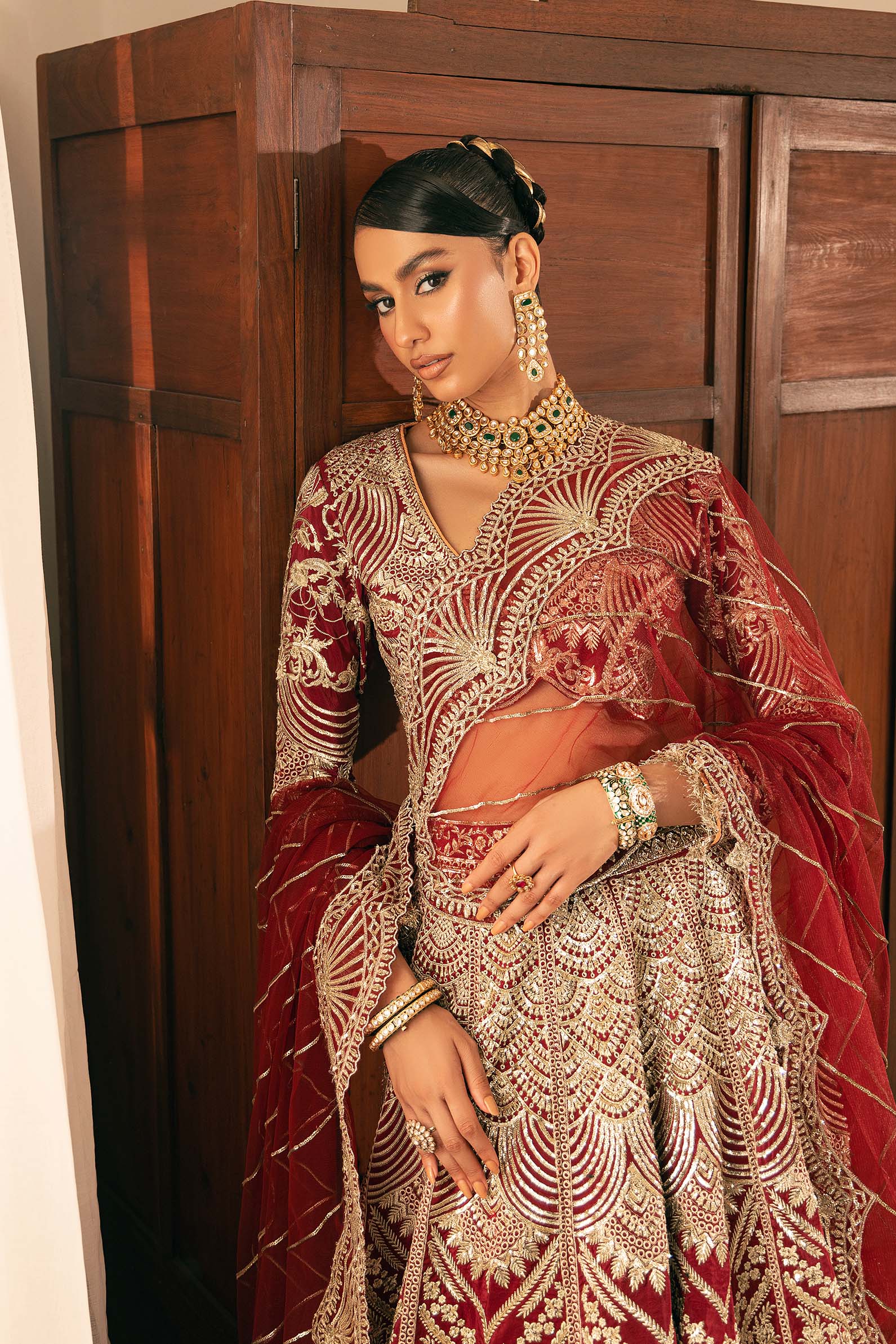 Maryam Hussain | Marwa Luxury Formals 24 | Moorni - Pakistani Designer Dress - by Maryam Hussain | Type: Ladies Clothes - 100% Original at Saira Sultan