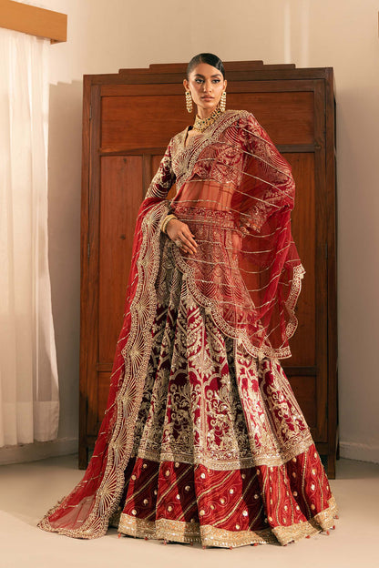 Maryam Hussain | Marwa Luxury Formals 24 | Moorni - Pakistani Designer Dress - by Maryam Hussain | Type: Ladies Clothes - 100% Original at Saira Sultan