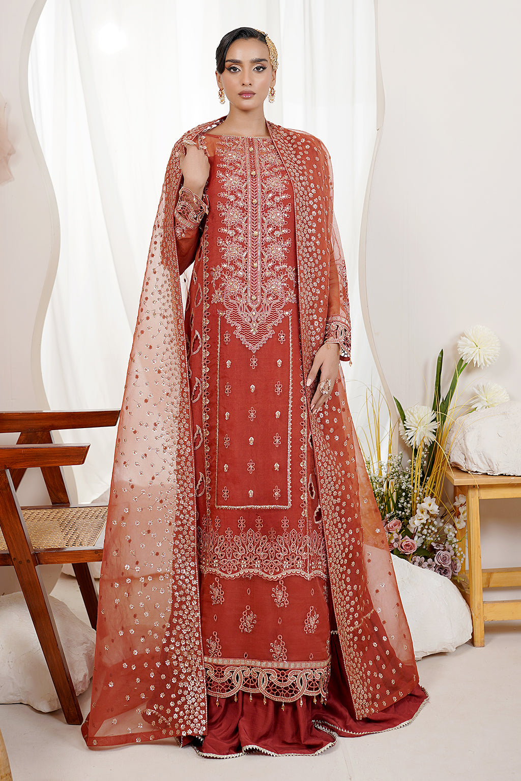 Maryams | Embellished Pret | Anu - Pakistani Designer Dress - by Maryams | Type: Ladies Clothes - 100% Original at Saira Sultan