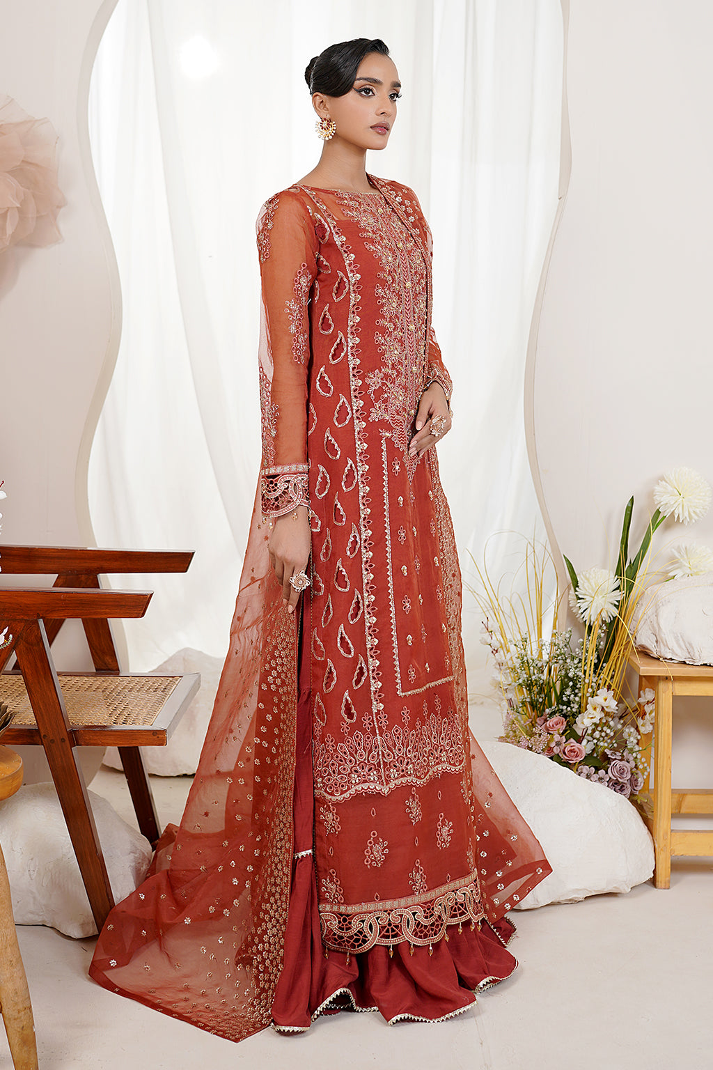 Maryams | Embellished Pret | Anu - Pakistani Designer Dress - by Maryams | Type: Ladies Clothes - 100% Original at Saira Sultan
