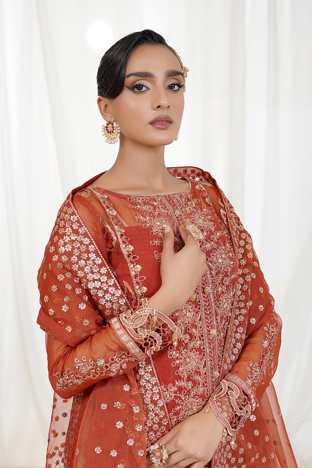 Maryams | Embellished Pret | Anu - Pakistani Designer Dress - by Maryams | Type: Ladies Clothes - 100% Original at Saira Sultan