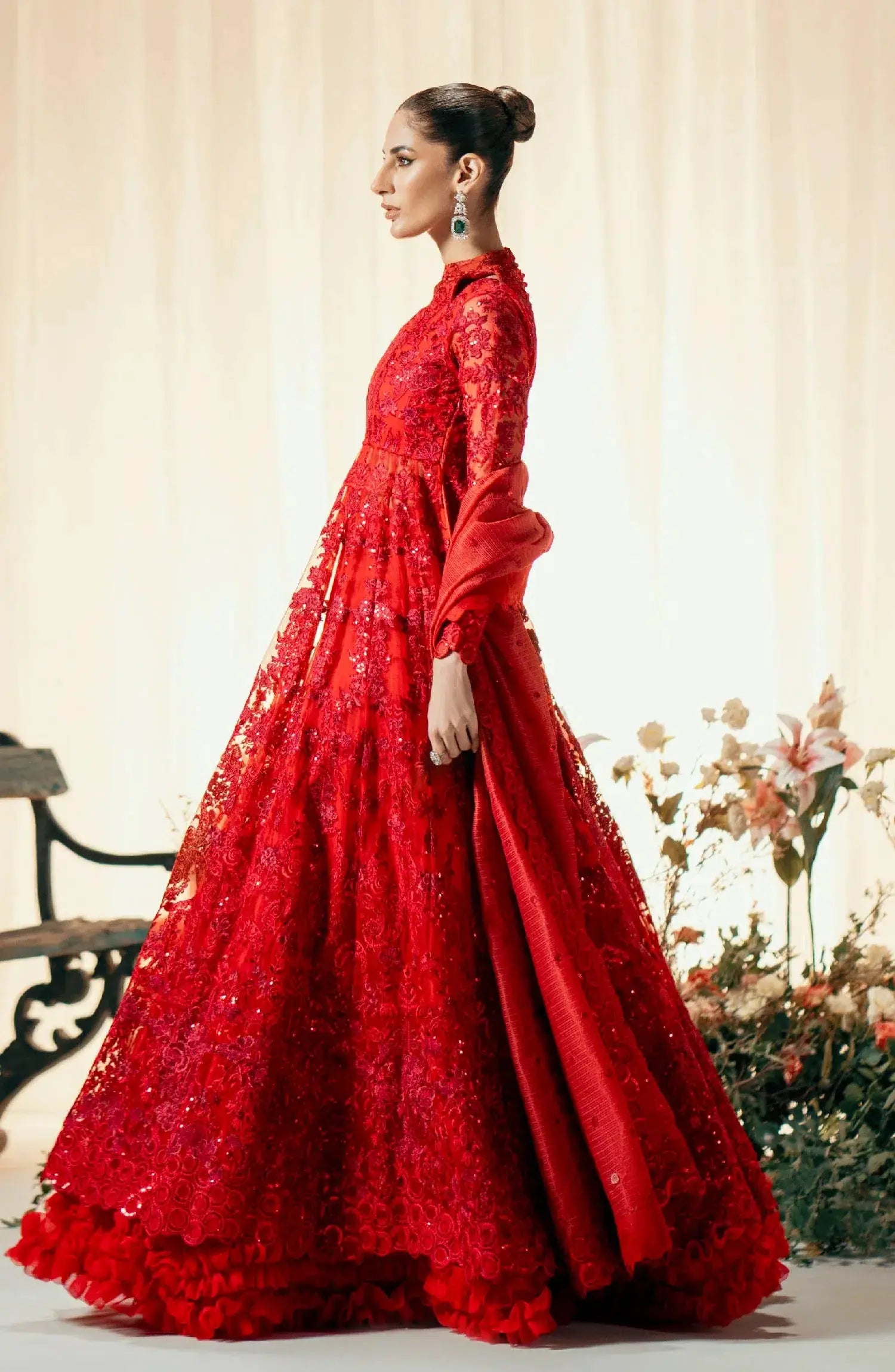 Maryum N Maria | Alaia Wedding Formals | Camelia-MW23-530 - Pakistani Designer Dress - by Maryum N Maria | Type: Bridal - 100% Original at Saira Sultan