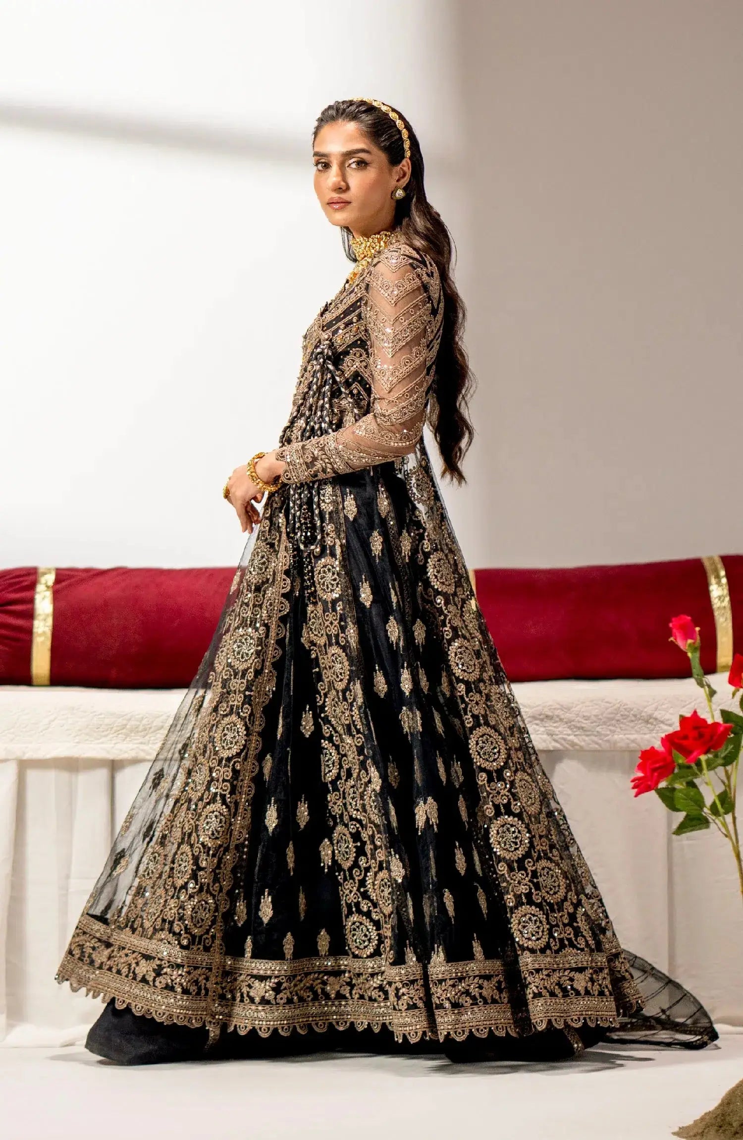 Maryum N Maria | Alaia Wedding Formals | Elise-MW23-527 - Pakistani Designer Dress - by Maryum N Maria | Type: Bridal - 100% Original at Saira Sultan
