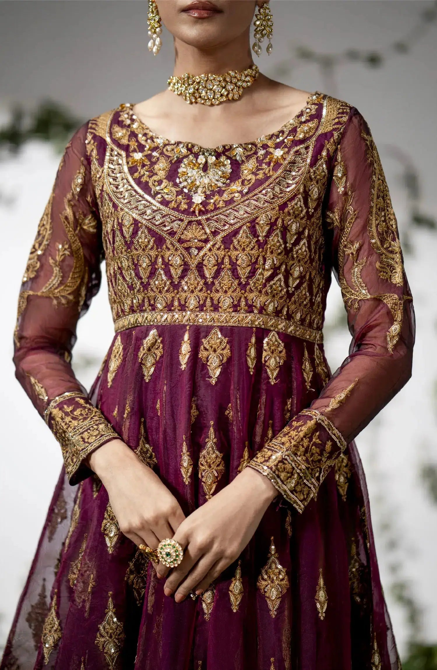 Maryum N Maria | Alaia Wedding Formals | Manon-MW23-523 - Pakistani Designer Dress - by Maryum N Maria | Type: Bridal - 100% Original at Saira Sultan