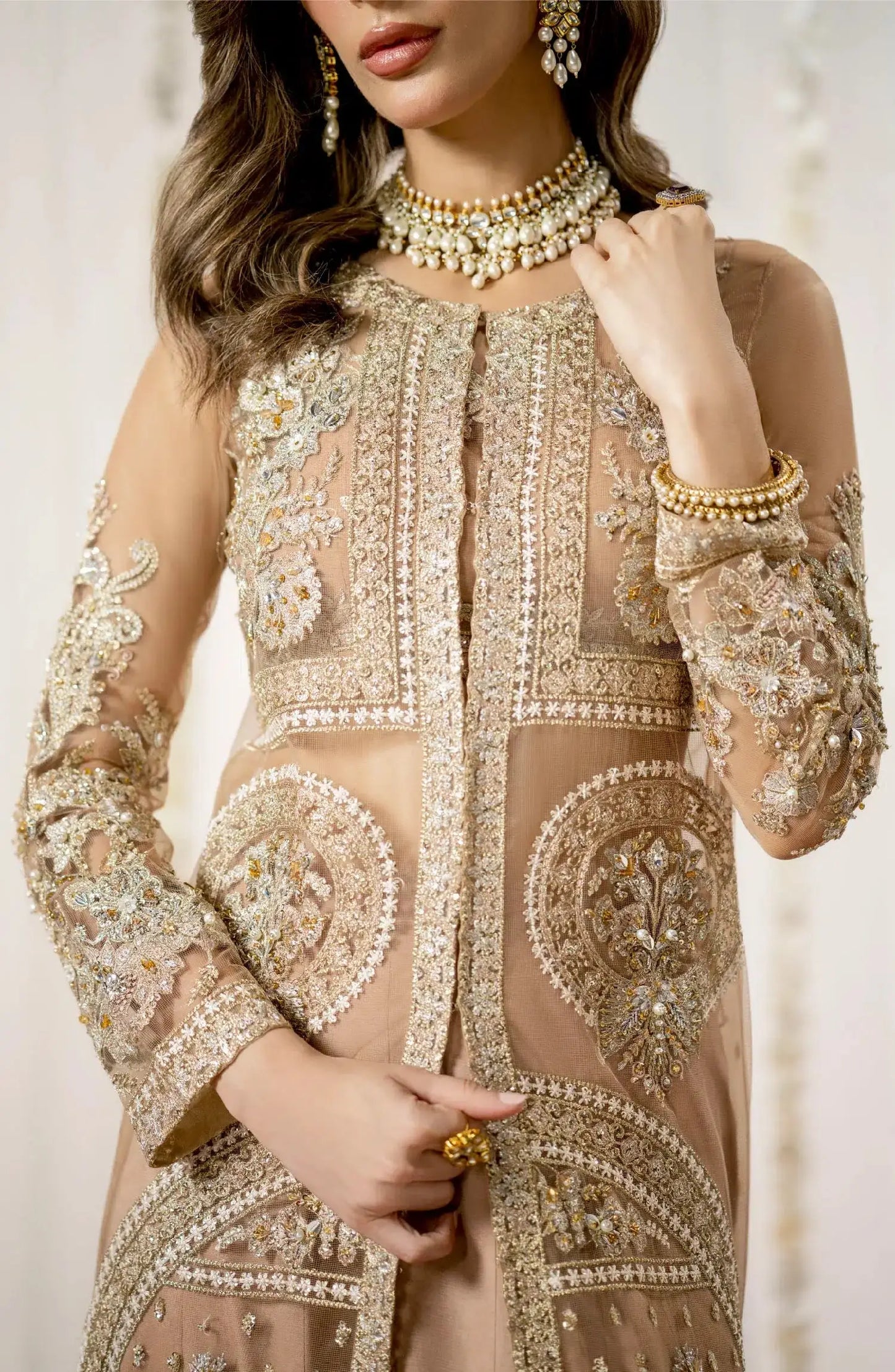 Maryum N Maria | Alaia Wedding Formals | Celine-MW23-529 - Pakistani Designer Dress - by Maryum N Maria | Type: Bridal - 100% Original at Saira Sultan