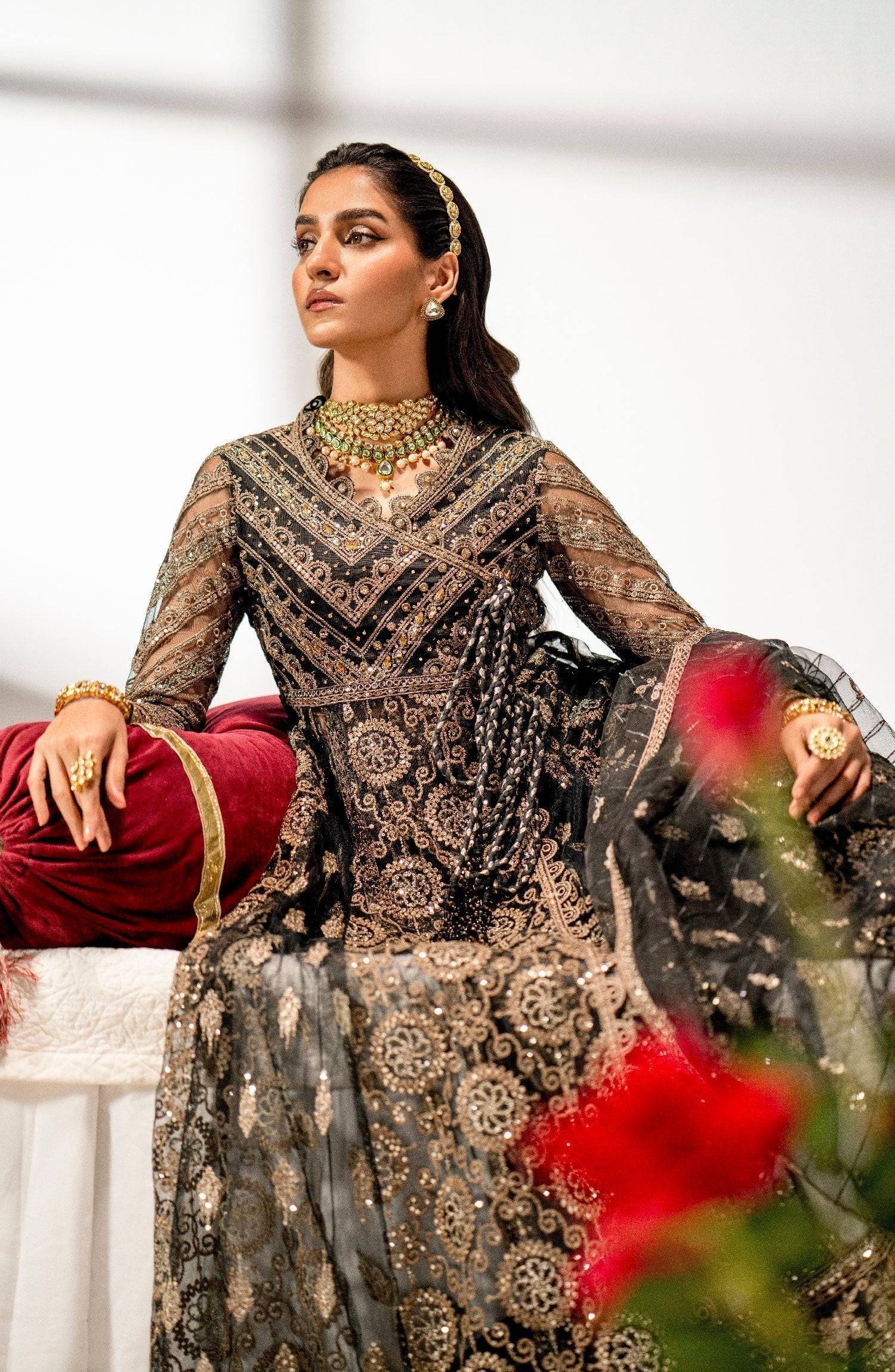 Maryum N Maria | Alaia Wedding Formals | Elise-MW23-527 - Pakistani Designer Dress - by Maryum N Maria | Type: Bridal - 100% Original at Saira Sultan