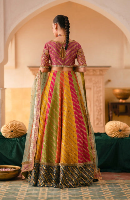 Maryum N Maria | Gul Posh Wedding Formals | SITARA BEGUM - MS40064 - Pakistani Designer Dress - by Maryum N Maria | Type: Ladies Clothes - 100% Original at Saira Sultan