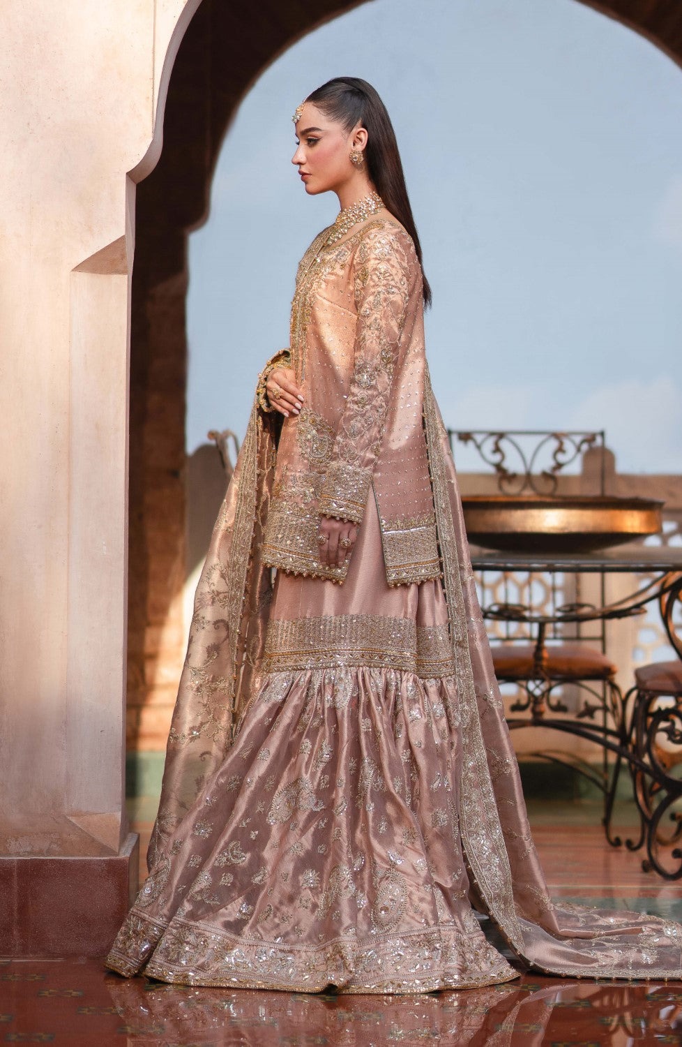 Maryum N Maria | Gul Posh Wedding Formals | UMRAO JAAN - MS40067 - Pakistani Designer Dress - by Maryum N Maria | Type: Ladies Clothes - 100% Original at Saira Sultan