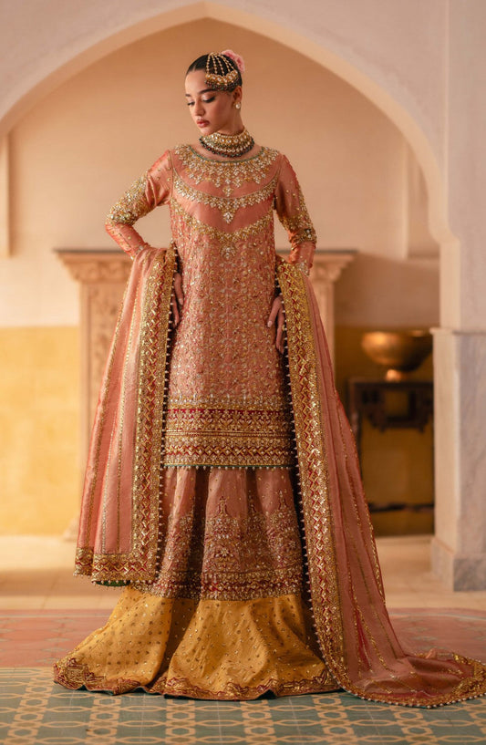 Maryum N Maria | Gul Posh Wedding Formals | ZUMANI BEGUM - MS40068 - Pakistani Designer Dress - by Maryum N Maria | Type: Ladies Clothes - 100% Original at Saira Sultan