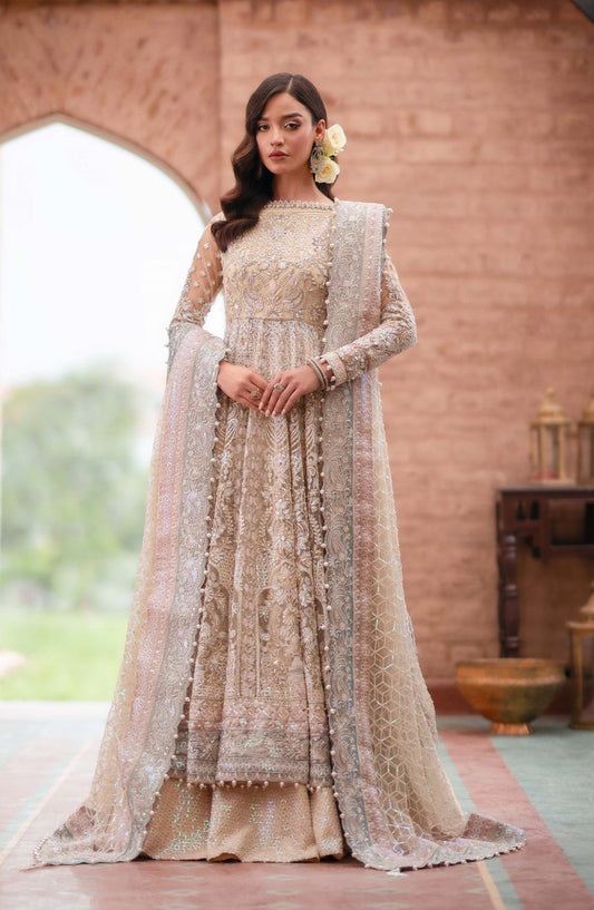 Maryum N Maria | Gul Posh Wedding Formals | ROSHANARA - MS40070 - Pakistani Designer Dress - by Maryum N Maria | Type: Ladies Clothes - 100% Original at Saira Sultan