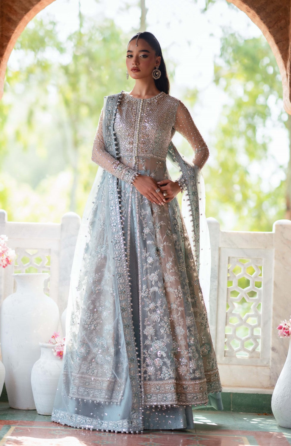 Maryum N Maria | Gul Posh Wedding Formals | BATOOL - MS40062 - Pakistani Designer Dress - by Maryum N Maria | Type: Ladies Clothes - 100% Original at Saira Sultan