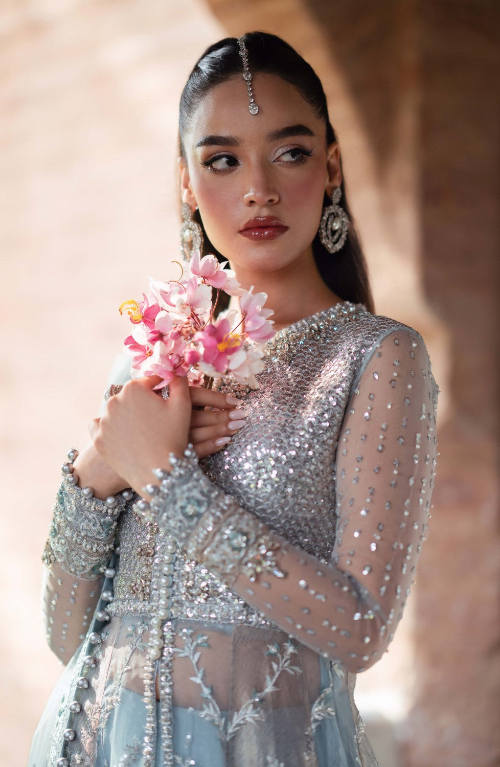 Maryum N Maria | Gul Posh Wedding Formals | BATOOL - MS40062 - Pakistani Designer Dress - by Maryum N Maria | Type: Ladies Clothes - 100% Original at Saira Sultan