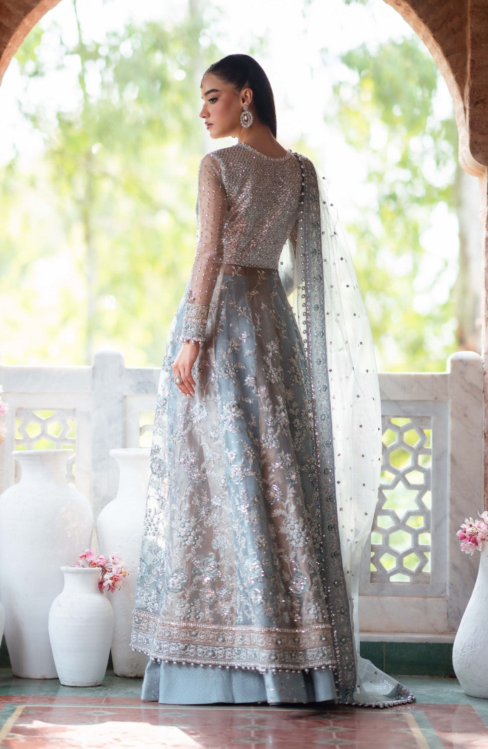 Maryum N Maria | Gul Posh Wedding Formals | BATOOL - MS40062 - Pakistani Designer Dress - by Maryum N Maria | Type: Ladies Clothes - 100% Original at Saira Sultan