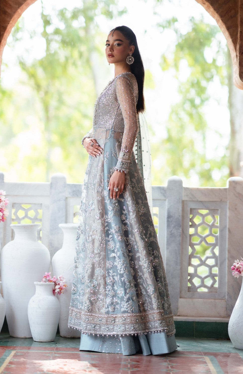 Maryum N Maria | Gul Posh Wedding Formals | BATOOL - MS40062 - Pakistani Designer Dress - by Maryum N Maria | Type: Ladies Clothes - 100% Original at Saira Sultan