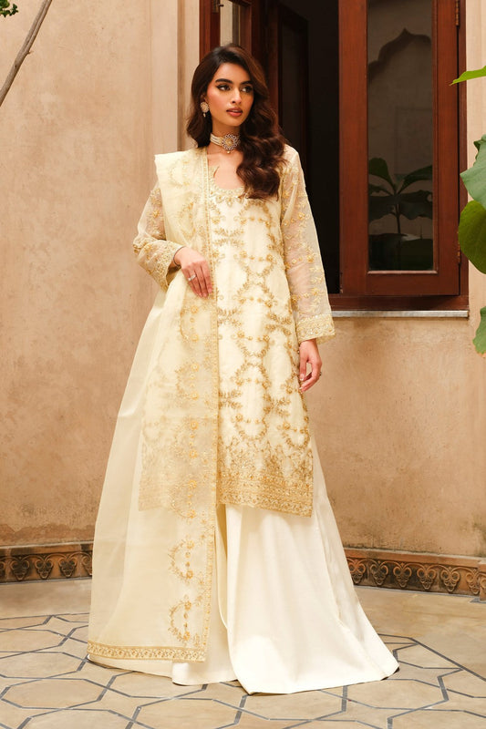 Maryum N Maria | Musk Formals | LENORE - FS40038 XS Ivory Organza