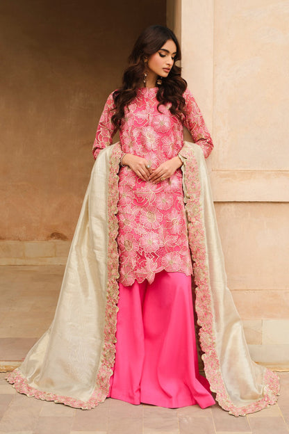 Maryum N Maria | Musk Formals | ADAIA - FS40032 XS Candy Pink Organza