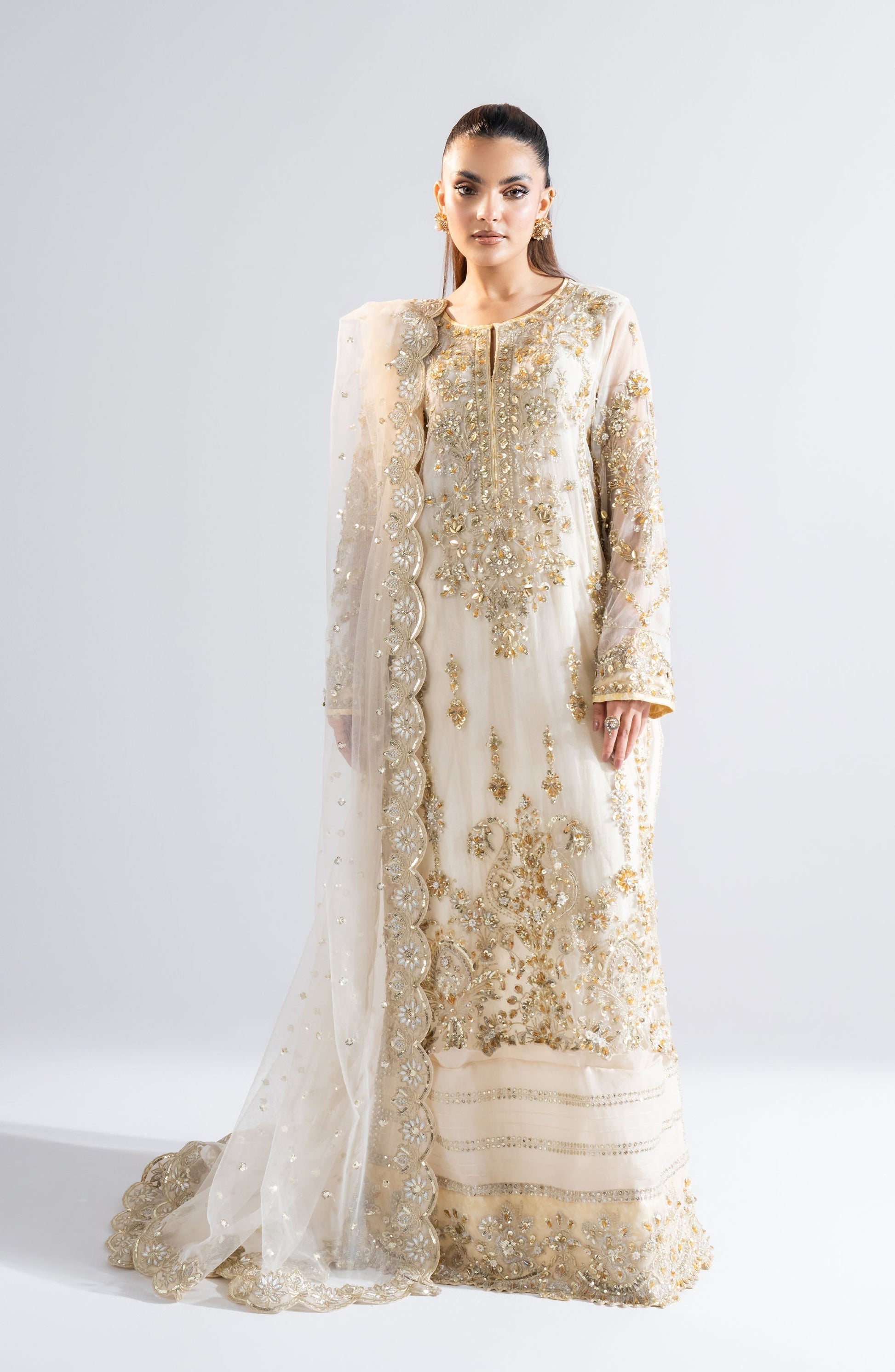 Maryum N Maria | Riwayat Wedding Formals | BHAKTHI - MW24-560 - Pakistani Designer Dress - by Maryum N Maria | Type: Ladies Clothes - 100% Original at Saira Sultan