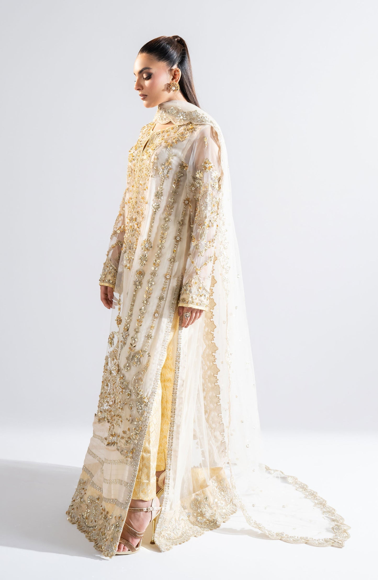 Maryum N Maria | Riwayat Wedding Formals | BHAKTHI - MW24-560 - Pakistani Designer Dress - by Maryum N Maria | Type: Ladies Clothes - 100% Original at Saira Sultan