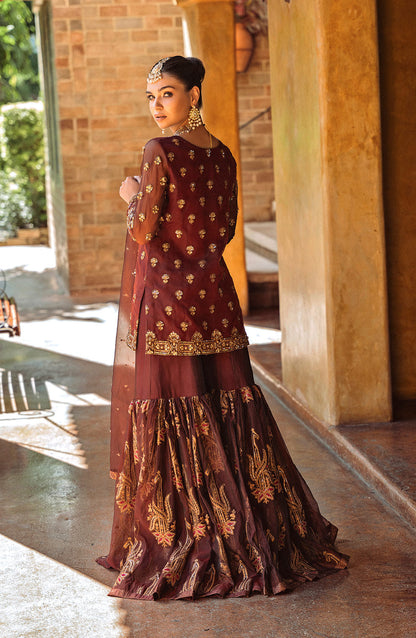 Maryum N Maria | Riwayat Wedding Formals | EROMI - MW24-553 - Pakistani Designer Dress - by Maryum N Maria | Type: Ladies Clothes - 100% Original at Saira Sultan