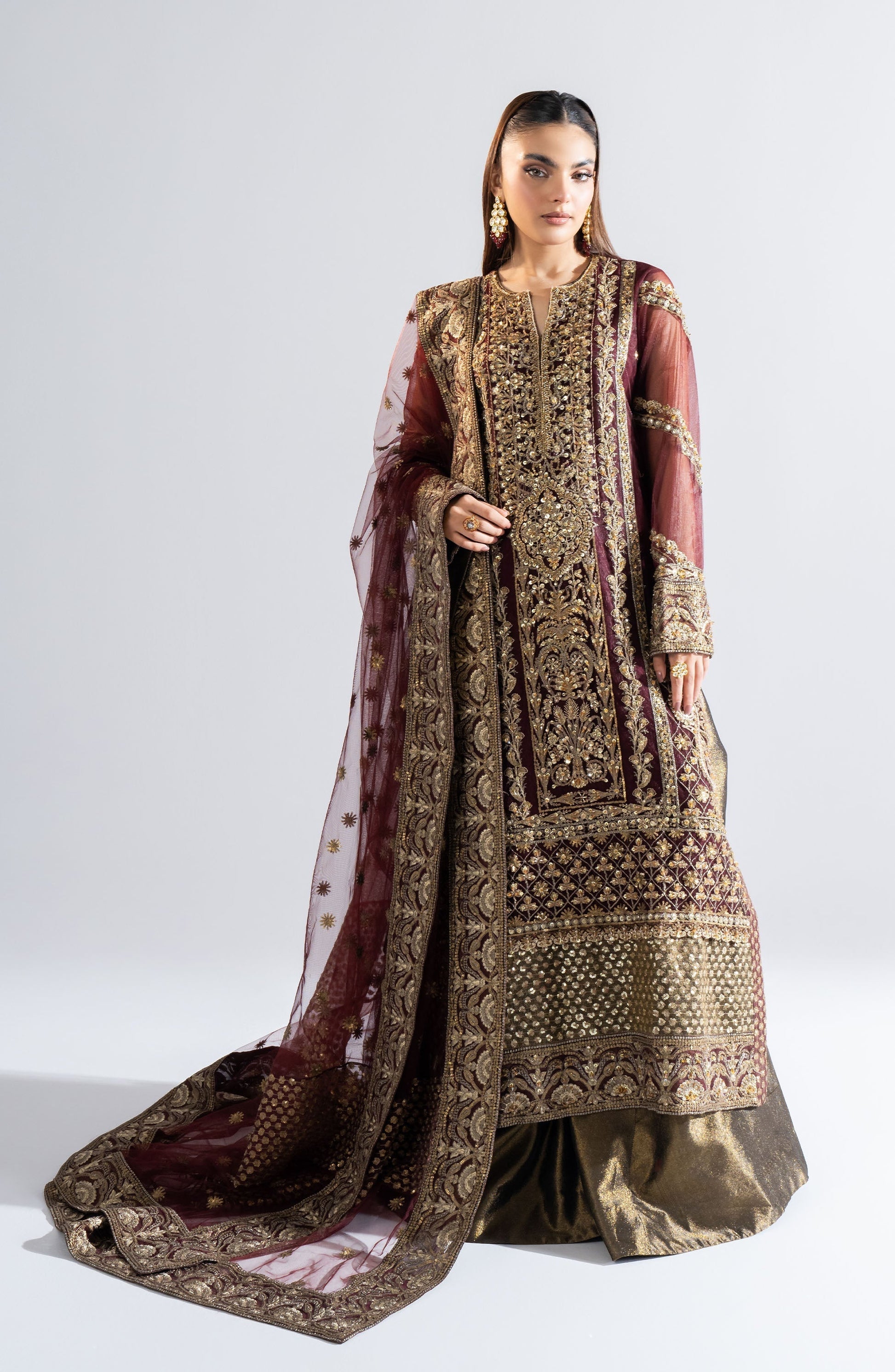 Maryum N Maria | Riwayat Wedding Formals | NIKINI - MW24-559 - Pakistani Designer Dress - by Maryum N Maria | Type: Ladies Clothes - 100% Original at Saira Sultan