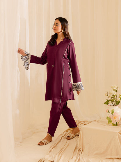 Mahnur | Petal Whispers Lawn Pret | Meadow