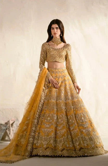 Maryum N Maria | Mehr o Maah Bridals | MW23-535-Zuberi - Pakistani Designer Dress - by Maryum N Maria | Type: Bridal - 100% Original at Saira Sultan