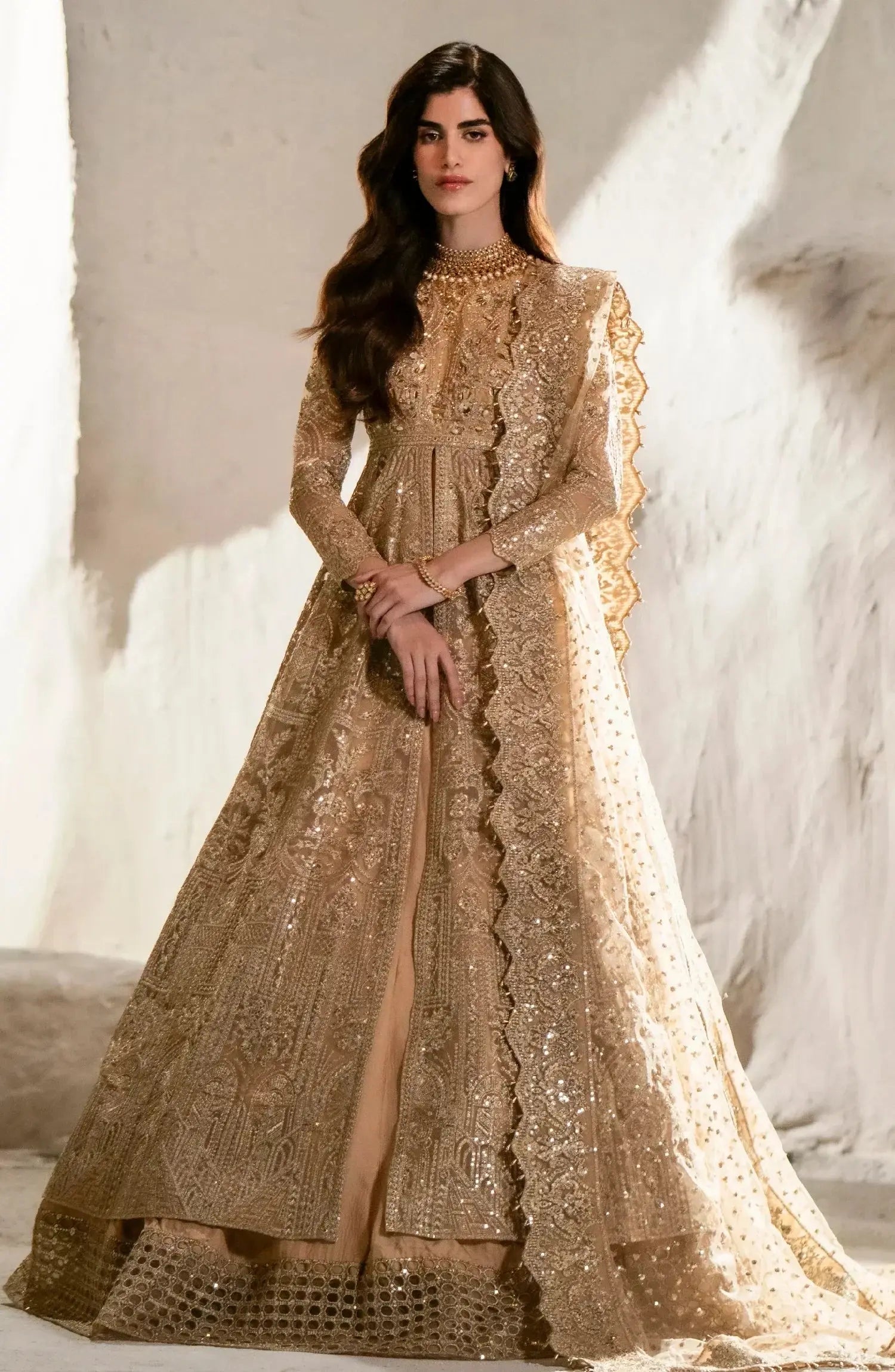 Maryum N Maria | Mehr o Maah Bridals | MW23-531-Midge - Pakistani Designer Dress - by Maryum N Maria | Type: Bridal - 100% Original at Saira Sultan