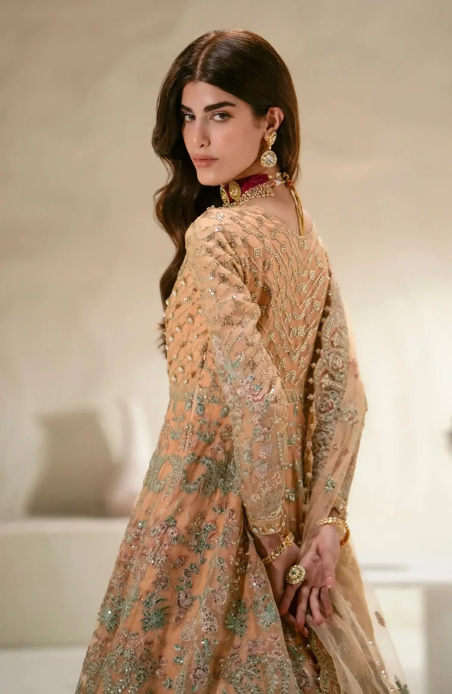 Maryum N Maria | Mehr o Maah Bridals | MW23-534-Nane - Pakistani Designer Dress - by Maryum N Maria | Type: Bridal - 100% Original at Saira Sultan