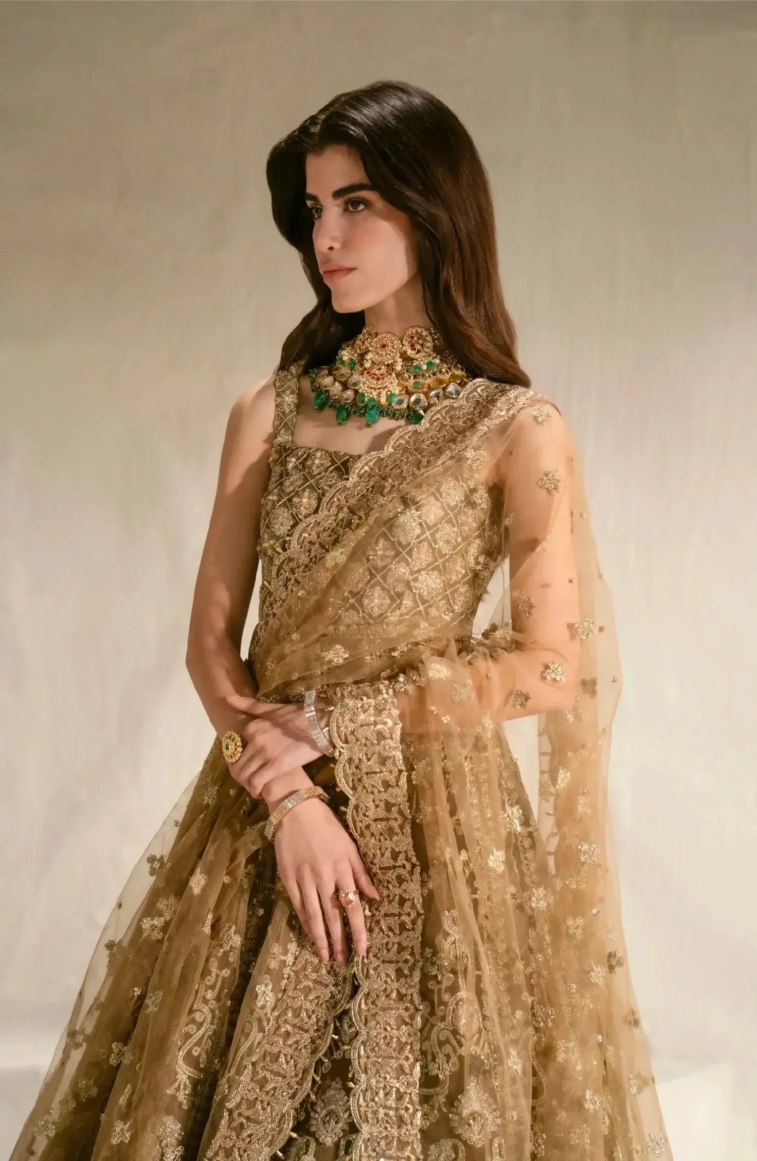 Maryum N Maria | Mehr o Maah Bridals | MW23-539-Bennu - Pakistani Designer Dress - by Maryum N Maria | Type: Bridal - 100% Original at Saira Sultan