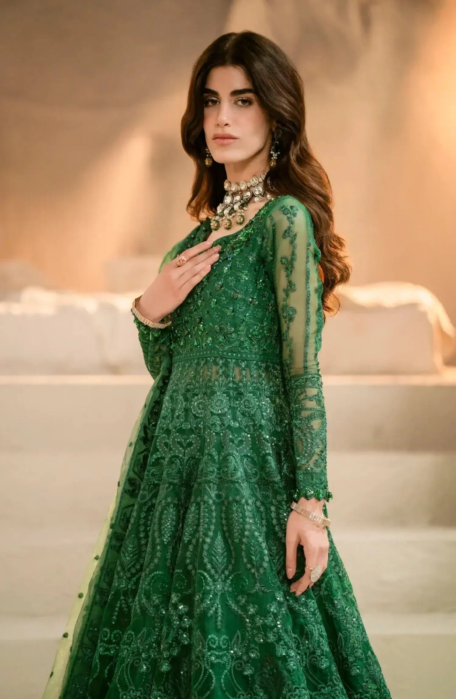 Maryum N Maria | Mehr o Maah Bridals | MW23-540-Selket - Pakistani Designer Dress - by Maryum N Maria | Type: Bridal - 100% Original at Saira Sultan