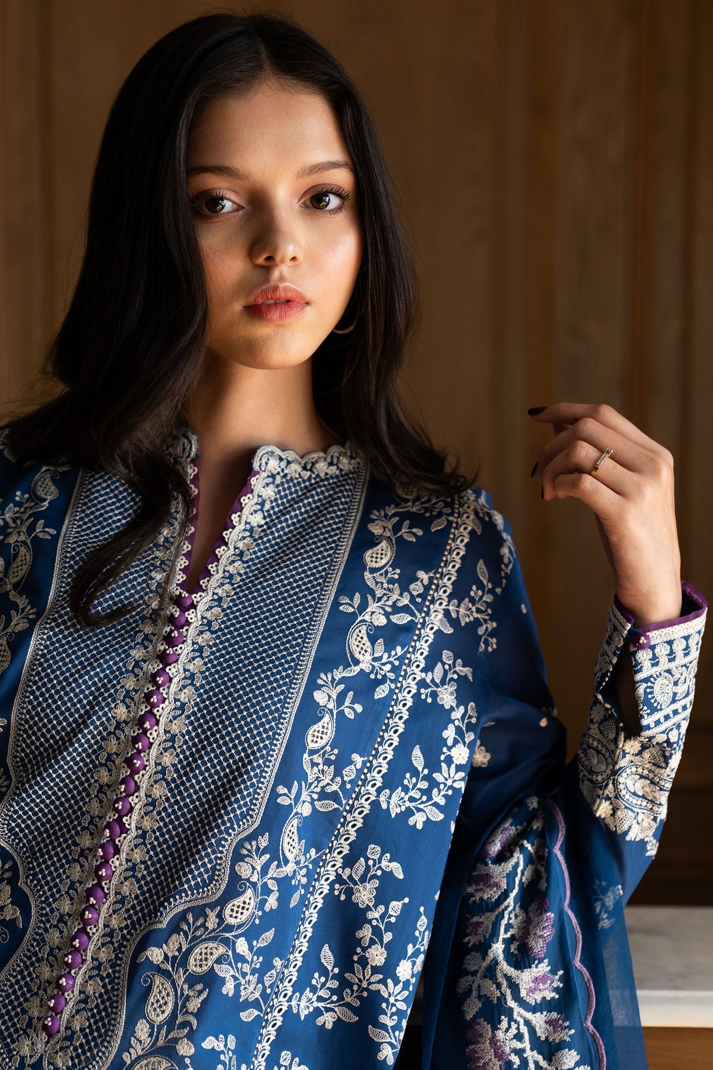 Zara Shahjahan | Satori 25 | Mei-8B L Blue Lawn