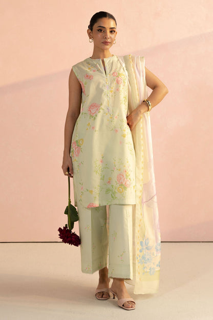 Zara Shahjahan | Coco Prints 25 | Mia-5A XS Pale Yellow Lawn