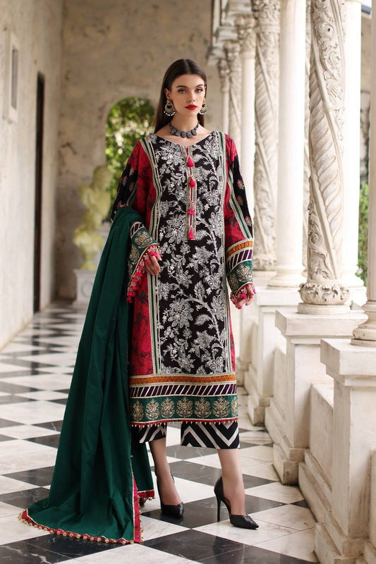 Mina Kashif | Festive Lawn | Karine - Pakistani Designer Dress - by Mina Kashif | Type: Luxury - 100% Original at Saira Sultan