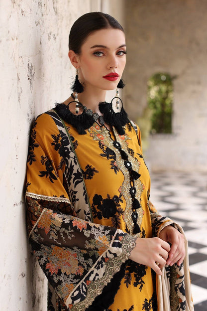 Mina Kashif | Festive Lawn | Leyla - Pakistani Designer Dress - by Mina Kashif | Type: Luxury - 100% Original at Saira Sultan
