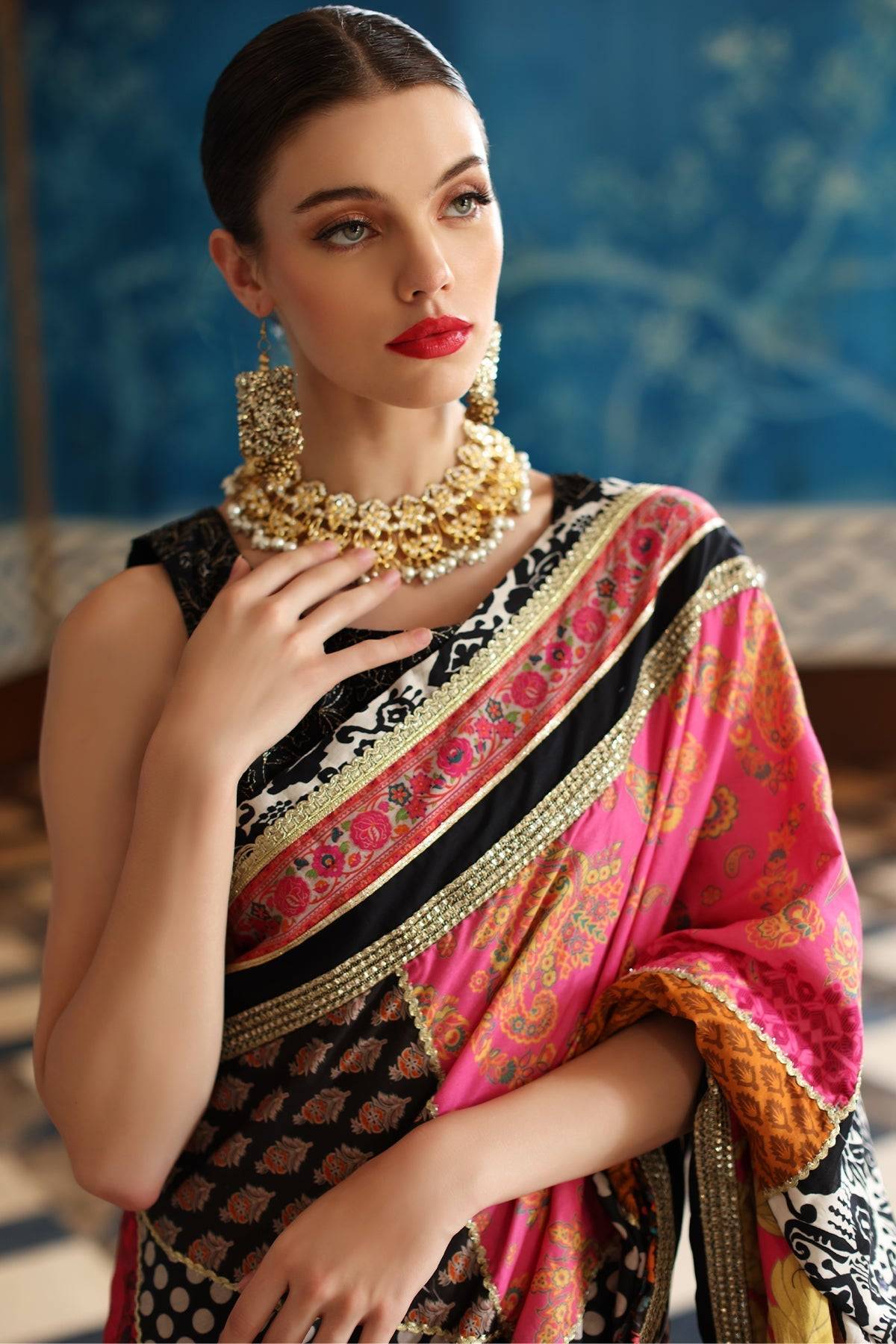 Mina Kashif | Festive Lawn | Jabeen - Pakistani Designer Dress - by Mina Kashif | Type: Luxury - 100% Original at Saira Sultan