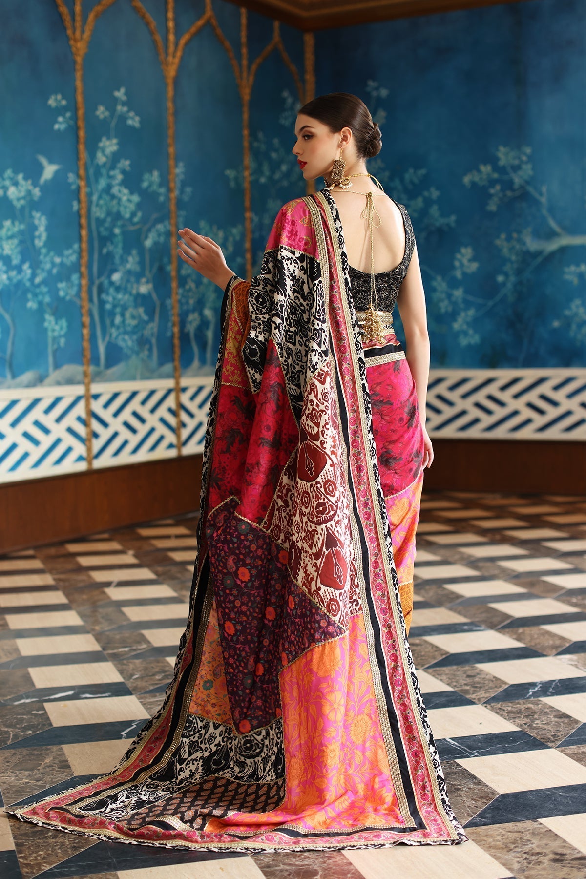 Mina Kashif | Festive Lawn | Jabeen - Pakistani Designer Dress - by Mina Kashif | Type: Luxury - 100% Original at Saira Sultan