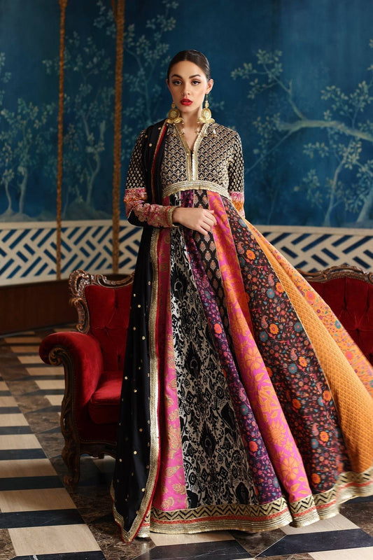 Mina Kashif | Festive Lawn | Misty - Pakistani Designer Dress - by Mina Kashif | Type: Luxury - 100% Original at Saira Sultan